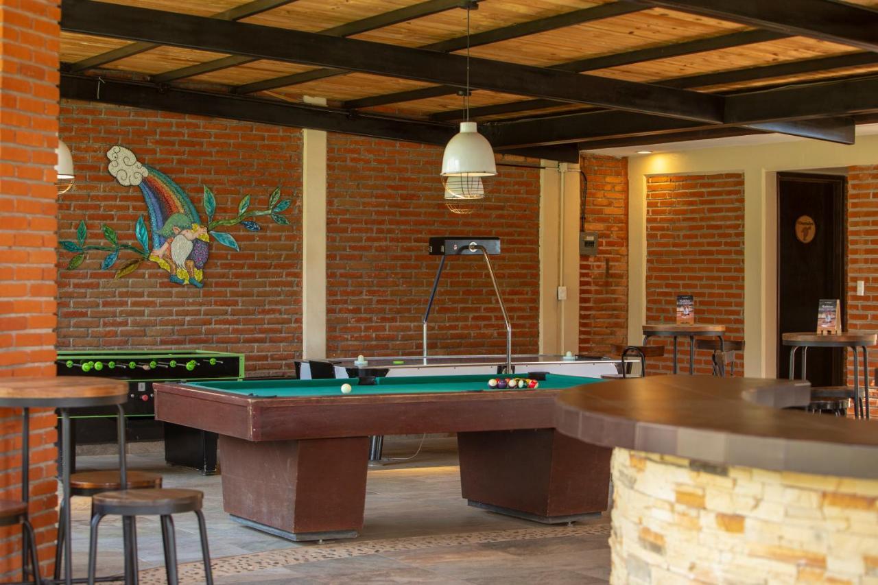 Hotel & Glamping Huasca Sierra Verde กูอัสกา เด โอกัมโป ภายนอก รูปภาพ