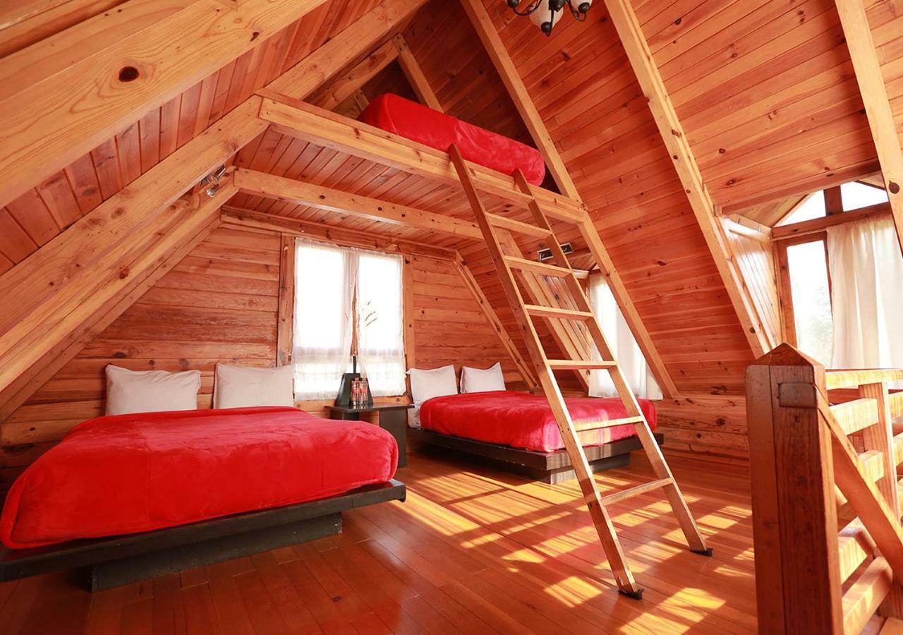 Hotel & Glamping Huasca Sierra Verde กูอัสกา เด โอกัมโป ภายนอก รูปภาพ