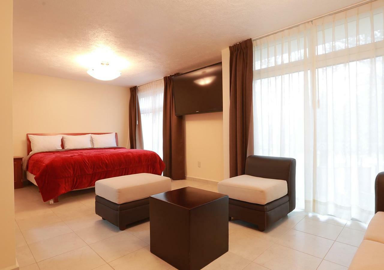 Hotel & Glamping Huasca Sierra Verde กูอัสกา เด โอกัมโป ภายนอก รูปภาพ